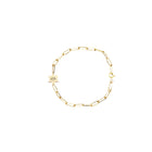 You are in Our Hearts Magen David Paperclip Bracelet