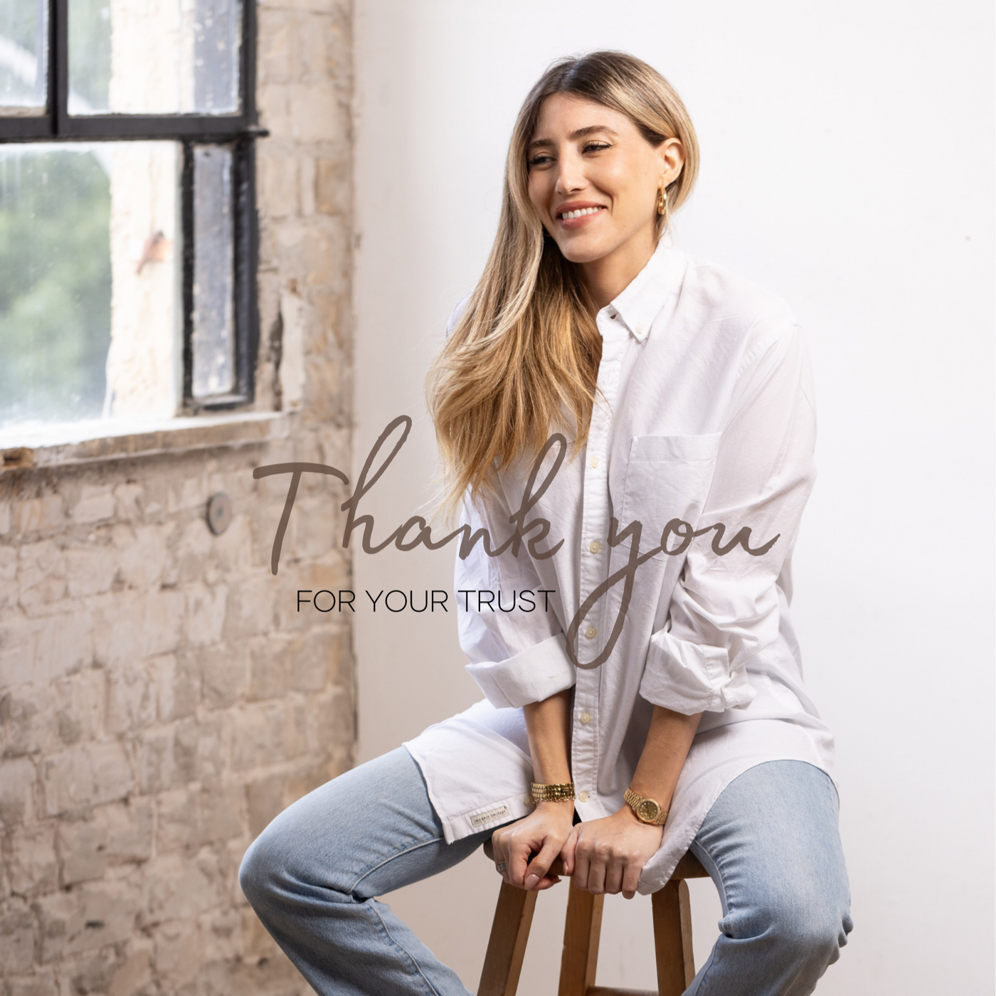 Thank you card - English 