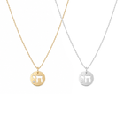 Diamond Chai Necklace