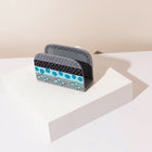 Modern Shabbat Blessing & Napkin Stand – Graphic Design Aluminum – ColorPop Series