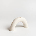 Candle Holder | White with White Oriental