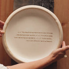 Eshet Chayil Bun – Semi-Matte Ceramic Tray
