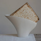 Ceramic Matzah Holder & Vase – Sculptural Design