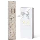 Classic Stone-Colored Terrazzo Mezuzah Case | Timeless