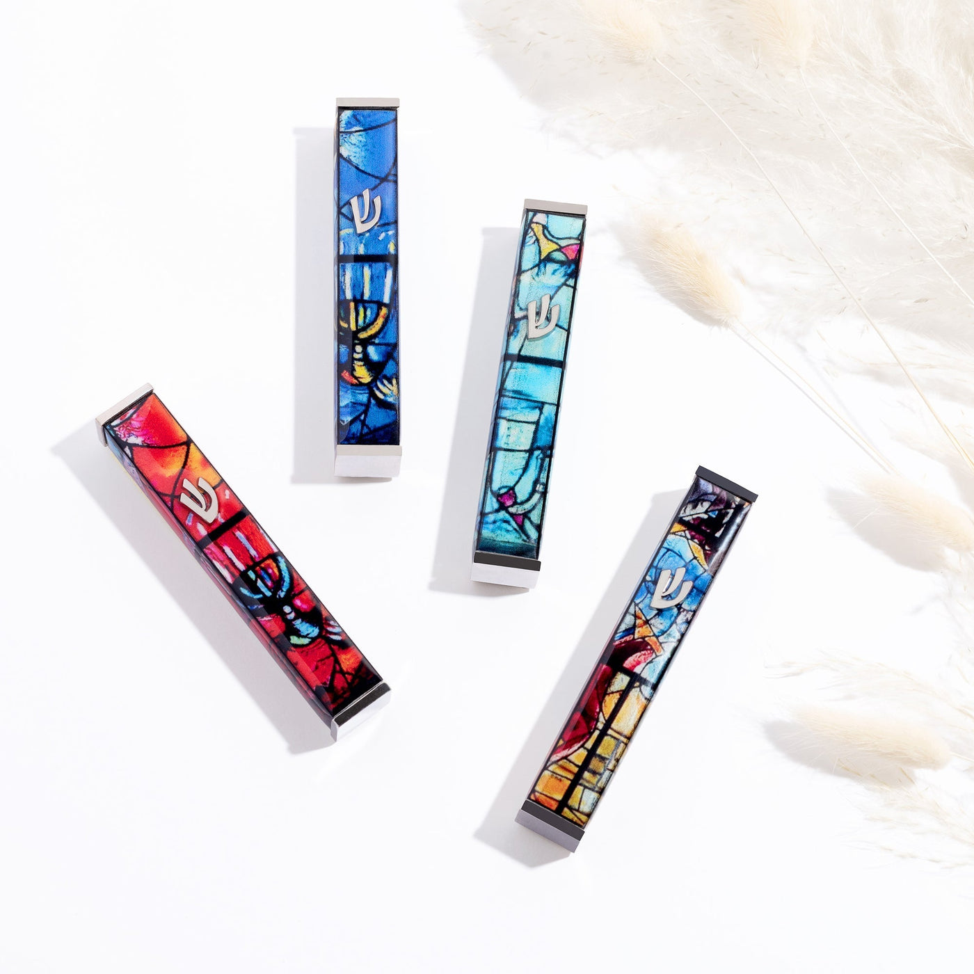 Chagall-Inspired Mezuzah – Contemporary Art for the Jewish Home 
