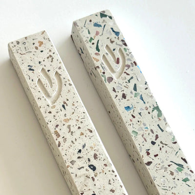 Street Mezuzah – Designer Terrazzo with a Contemporary Twist 