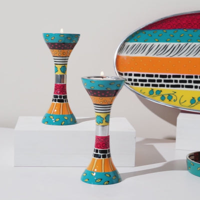 Colorful Shabbat Set – Orange Vibe Series