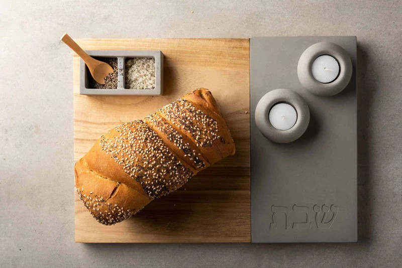 Modern Shabbat Candle Holders – Clean Series 