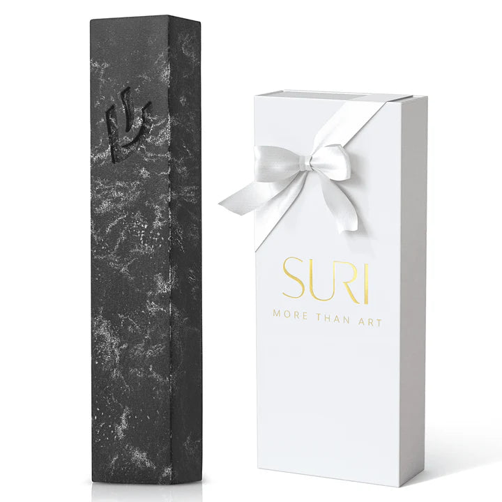Street Mezuzah – Bold Marble Design for Homes with Soul & Style 