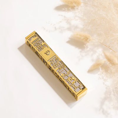 Jerusalem Mezuzah – Contemporary Style with a Tribute to Tradition 
