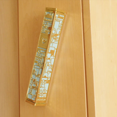 Jerusalem Mezuzah – Contemporary Style with a Tribute to Tradition 