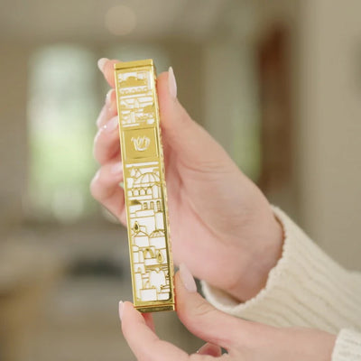 Jerusalem Mezuzah – Contemporary Style with a Tribute to Tradition 