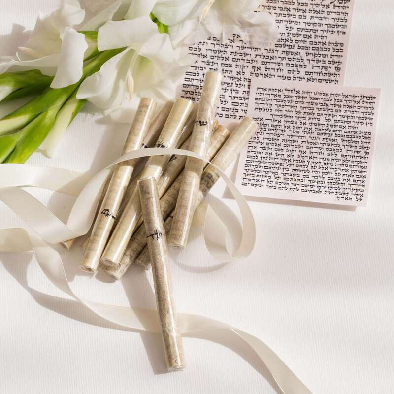 Certified Kosher Mezuzah Scroll – Multiple Sizes & Designs Available 
