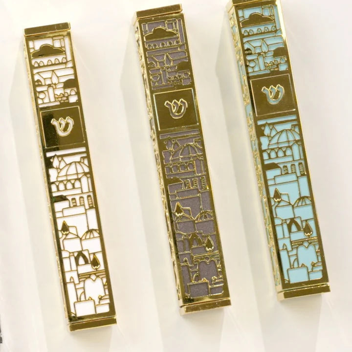 Jerusalem Mezuzah – Contemporary Style with a Tribute to Tradition 