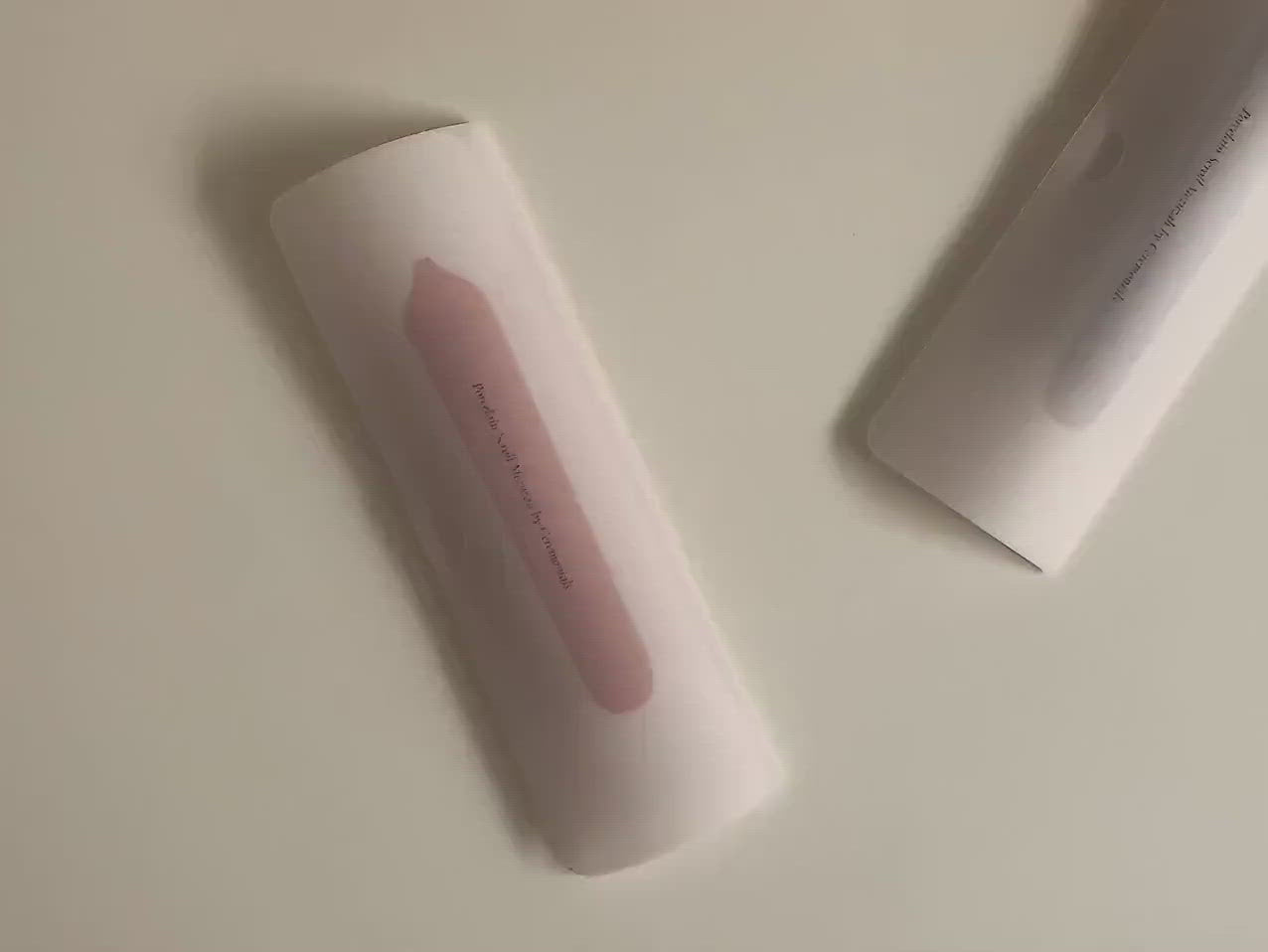 Pink Terracotta Ceramic Mezuzah Case