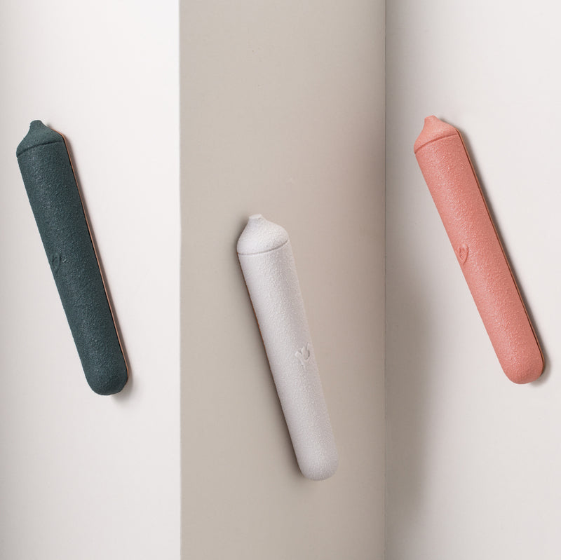 Pink Terracotta Ceramic Mezuzah Case
