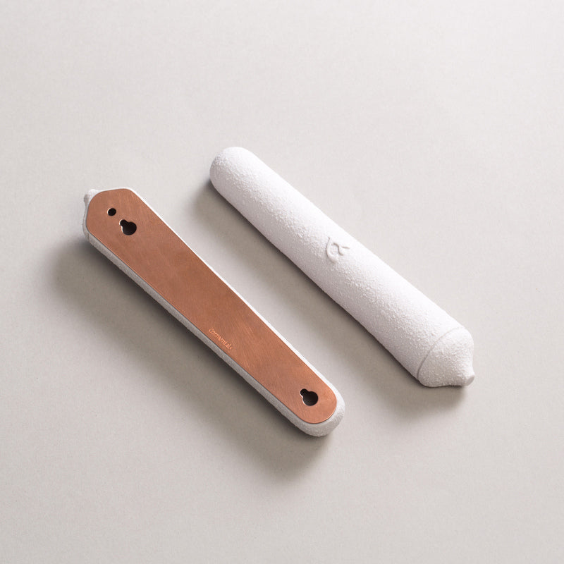 Pink Terracotta Ceramic Mezuzah Case