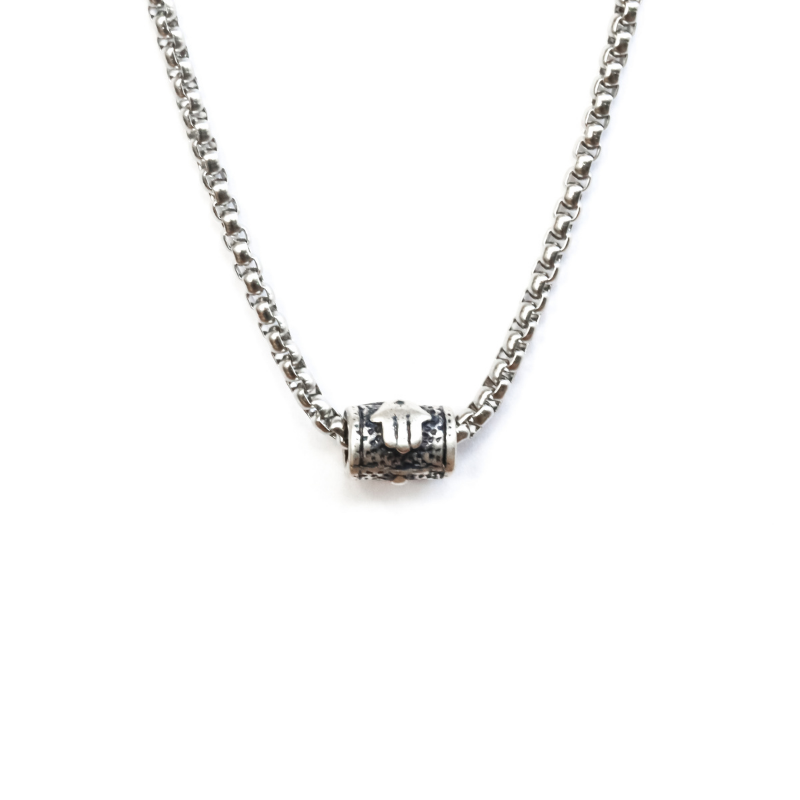 Hamsa Bead Chain Necklace For Men