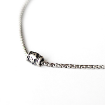 Hamsa Bead Chain Necklace For Men