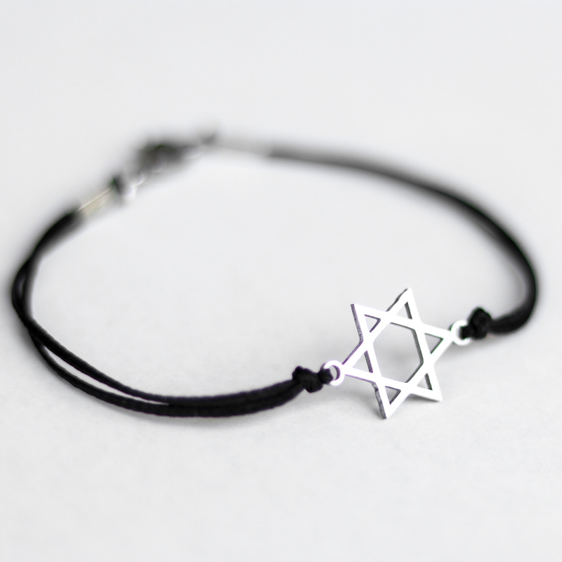 Star Of David Bracelet For Men